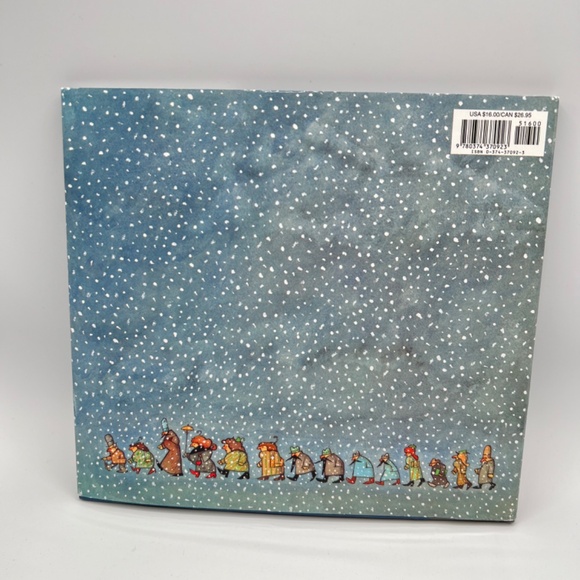 Children's Kid Snow Snowflake Winter Holiday Hardcover Book Vintage - Picture 7 of 11